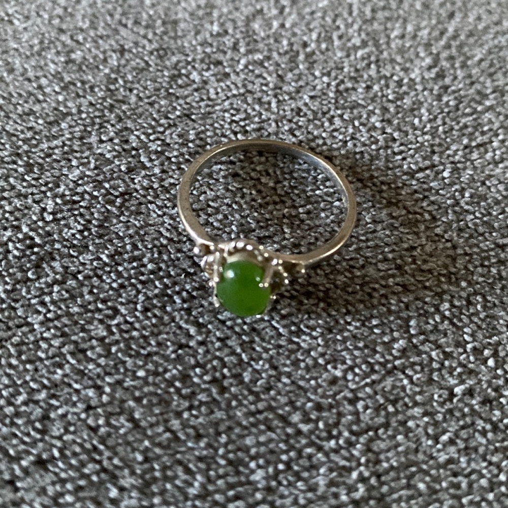Peridot ring